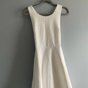 White Dress With Pockets